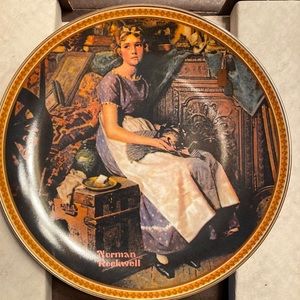 Norman Rockwell’s “Dreaming in the Attic” Collectors Plate